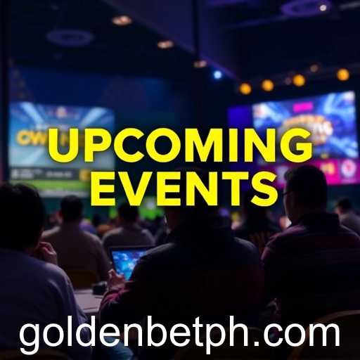 Exploring the 'Upcoming Events' Category in the 'Goldenbet' World